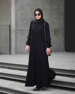 عبای راحیل با پارچه کریشه اورجینال اندونزی