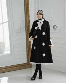 پیراهن گل با پارچه اختصاصی