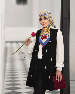 وست دلبر با پارچه کرپ لمه وارداتی
